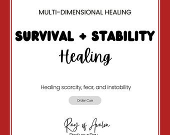 Estabilidade e Segurança - Chakra Raiz, Cura Multidimensional (Fila de Pedidos)