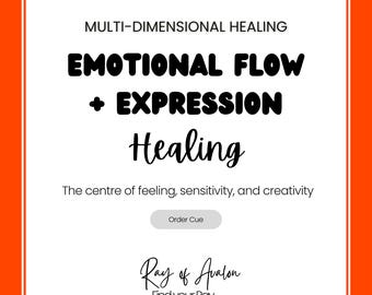 Fluxo Emocional e Expressão - Chakra Sacral, Cura Multidimensional (Fila de Pedidos)