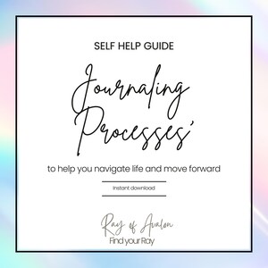 Shadow Work Journaling Processes' -  Powerful Transformation (Digital Download)