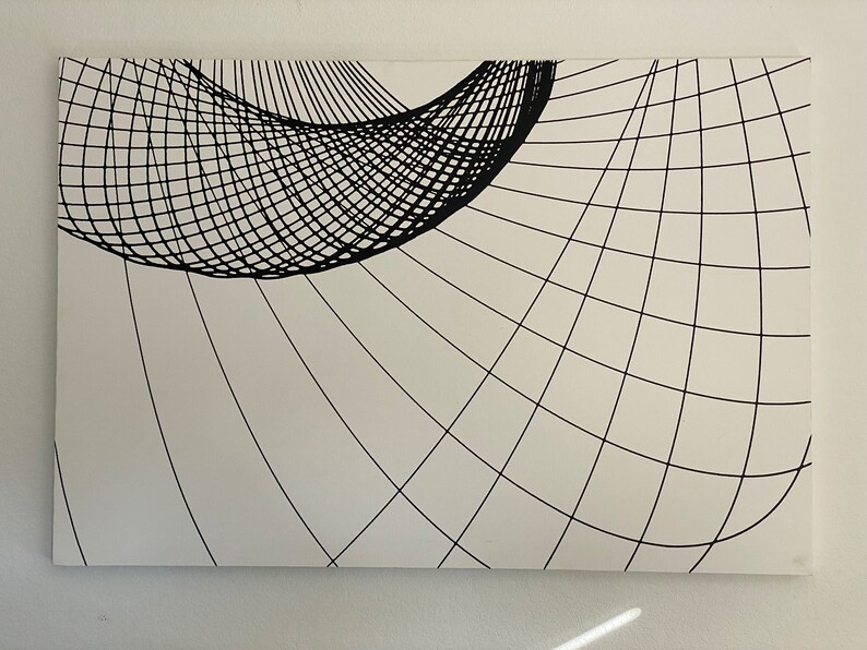 Canvas Pendulum Wall Art Painting Etsy