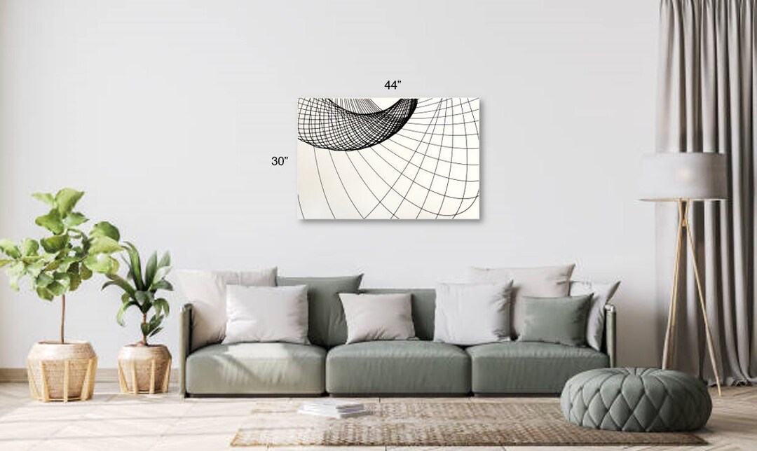 Canvas Pendulum Wall Art Painting Etsy