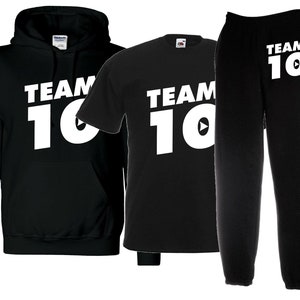 kids logan jake paul HOODY & JOGGERS team 10 inspired LOGANG YOUTUBER TRACKSUIT kids logan jake paul HOODY & JOGGERS team 10 inspired LOGANG YOUTUBER TRACKSUIT
