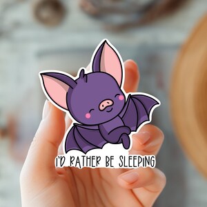 Entzückende Fledermaus Aufkleber-Halloween Aufkleber-Tier Aufkleber-Trendy Aufkleber-Kindle Aufkleber-Natur inspiriert Aufkleber-