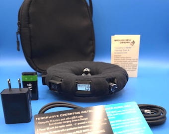 TerraWave Pulsed Magnetic Therapy Tool | Configurable PEMF Device for Sleep, Focus & Grounding | 90-Day Guarantee