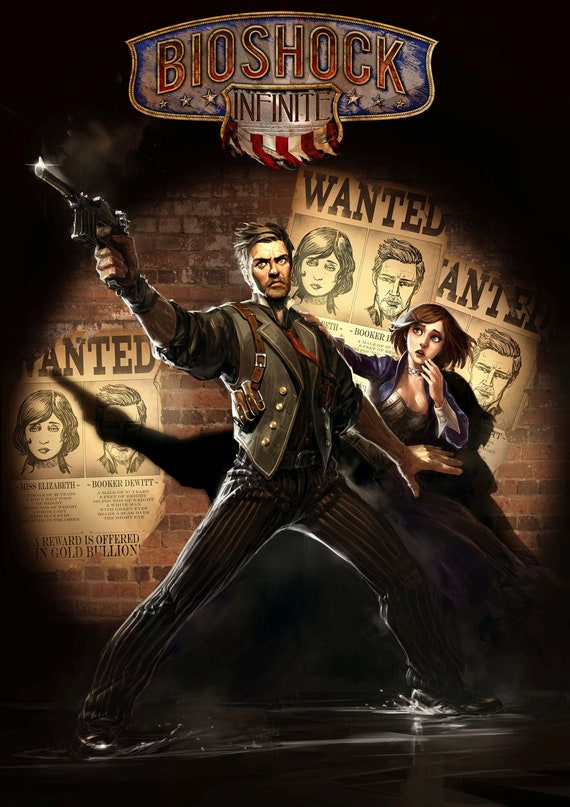 Poster Bioshock infinite - booker & elizabeth | Wall Art, Gifts &  Merchandise 