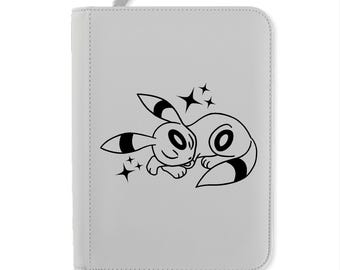 Pokemon Umbreon TCG Binder – Personalised Design! Pokemon Premium Zip Binders. 4, 9, or 12 Pockets
