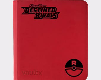 Pokemon Scarlet & Violet Destined Rivals Poké Ball Vault X EXO-TEC zipmap 12 vakken