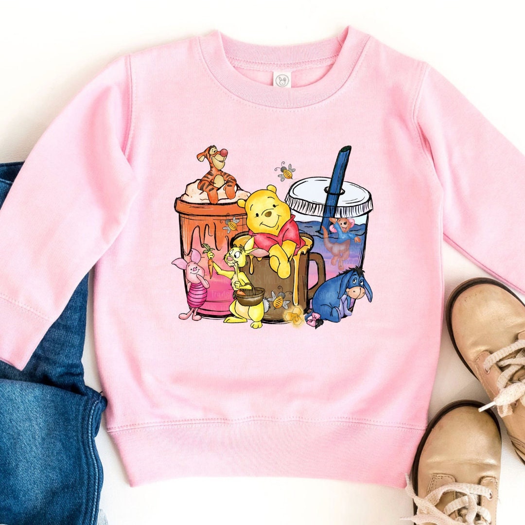 Winnie the Pooh Child Jumper, Disney, Tigger, Piglet, Lilo & Stitch, Cartoon, Broadway, West End