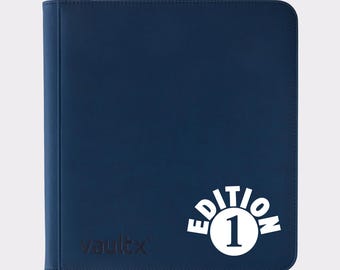 Pokemon 1st Edition TCG Binder – Personalised Design! Pokemon Vault X Zip Binders. 4, 9, or 12 Pockets