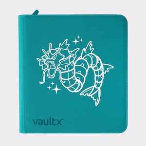 gyarados card binder Pokemon Gyarados TCG Binder – Personalised Design! Pokemon Vault X Zip  Binders. 4, 9, or 12 Pockets
