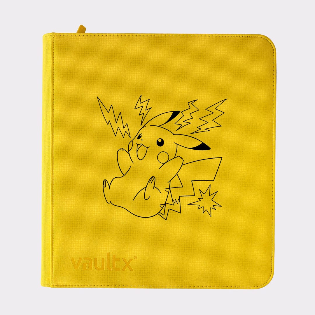 pikachu card binder Pokemon Game TCG Collection Festival Each page includes 9 side Celebrations Pokmon Binder | Vault