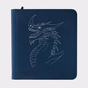 Custom Premium Magic The Gathering TCG Binder – Personalised Stencil Design! The Ur-Dragon Vault X Zip Binders - Any Colour