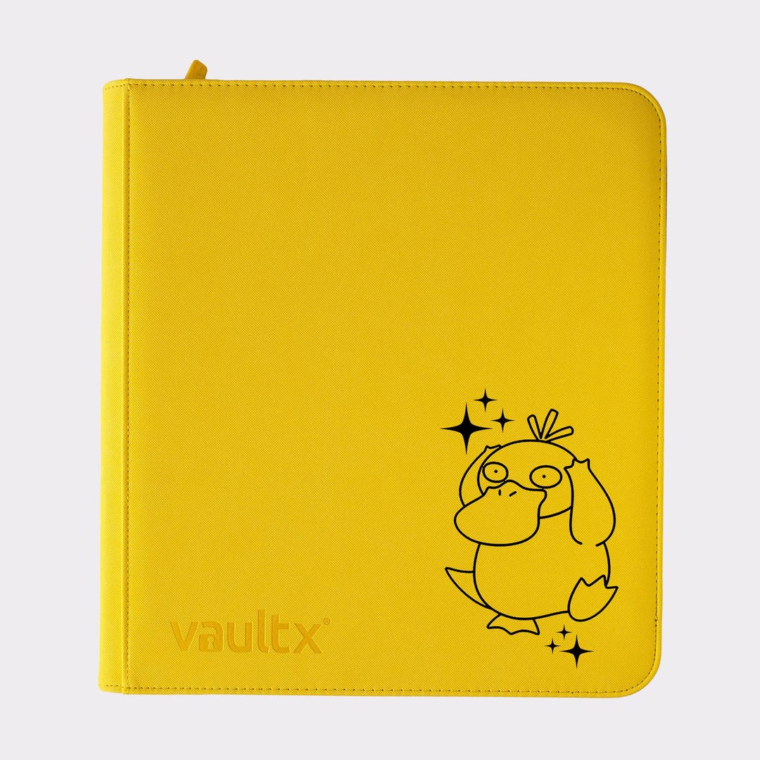 Pokemon Psyduck TCG Binder  Personalised Design! Pokemon Vault X Zip  Binders. 4, 9, or 12 Pockets - Etsy