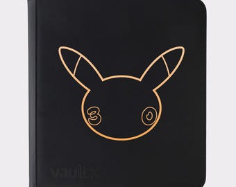 Pokemon 30th Celebration TCG Binder – Pikachu Personalised Design! Vault X Zip Binders. 4, 9, or 12 Pockets