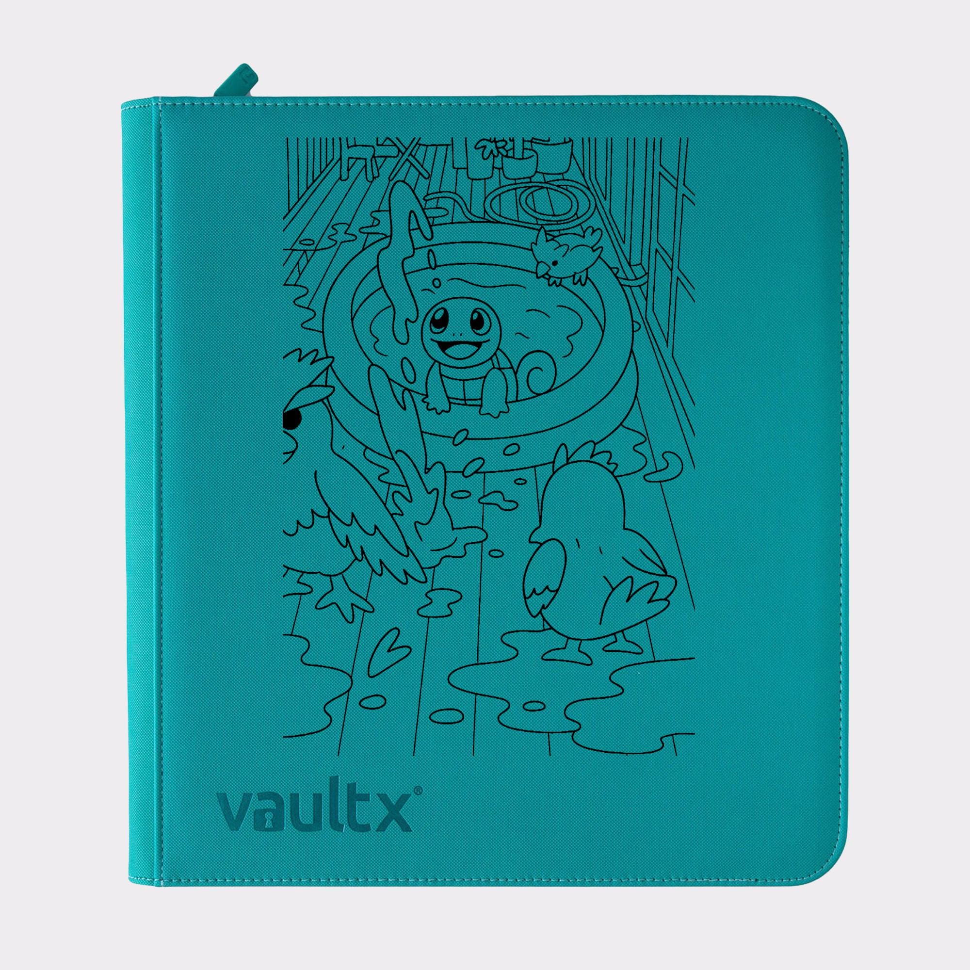 squirtle card binder Pokemon Squirtle Illustration Rare TCG Binder – Personalised Design!  Pokemon Vault X Zip Binders. 4, 9, or 12 Pockets