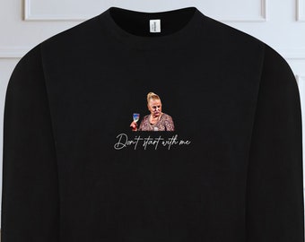 Kim Woodburn - Don't Start With Me, I’m Claustrophobic Darren, The GC, Gemma Collins, Christmas Jumper, TOWIE, Diva, Big Brother