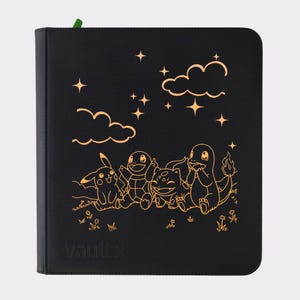 9 pocket pokemon card binder bulbasaur Bulbasaur Evolution Pokemon Toploader Binder for Collectors
