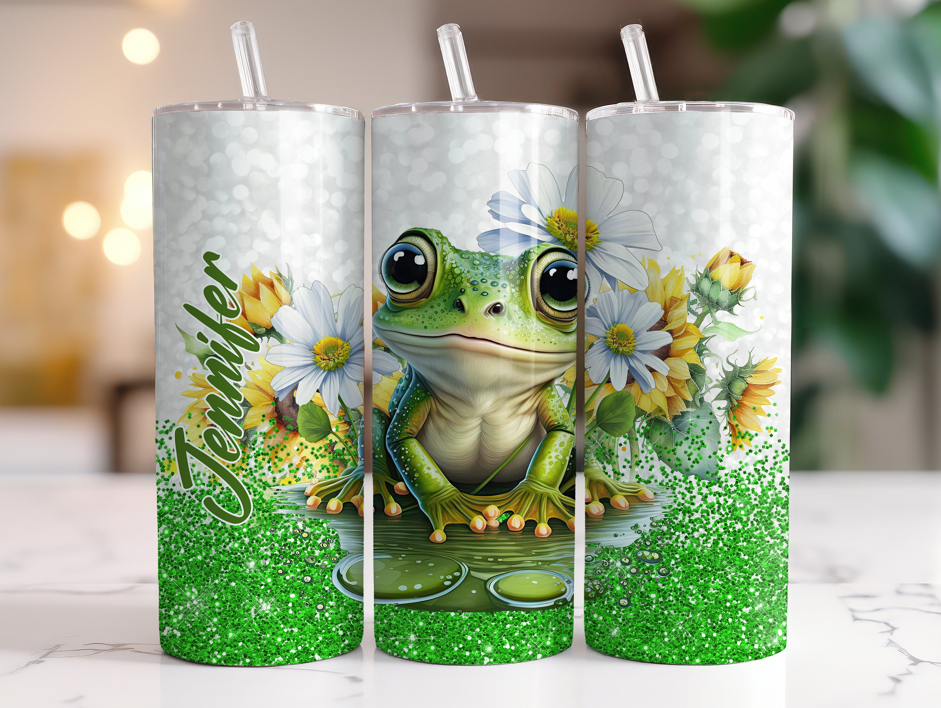 Tikwioya Frog Tumbler, Frog gifts for WomenFrog Lovers, Frog cupcoffee  MugWater Bottle, cute coffee TumblerMugs for Women,Unique Kawaii F