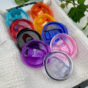 Lid and Straw for 20oz Skinny Tumbler and 25oz Glass Tumbler