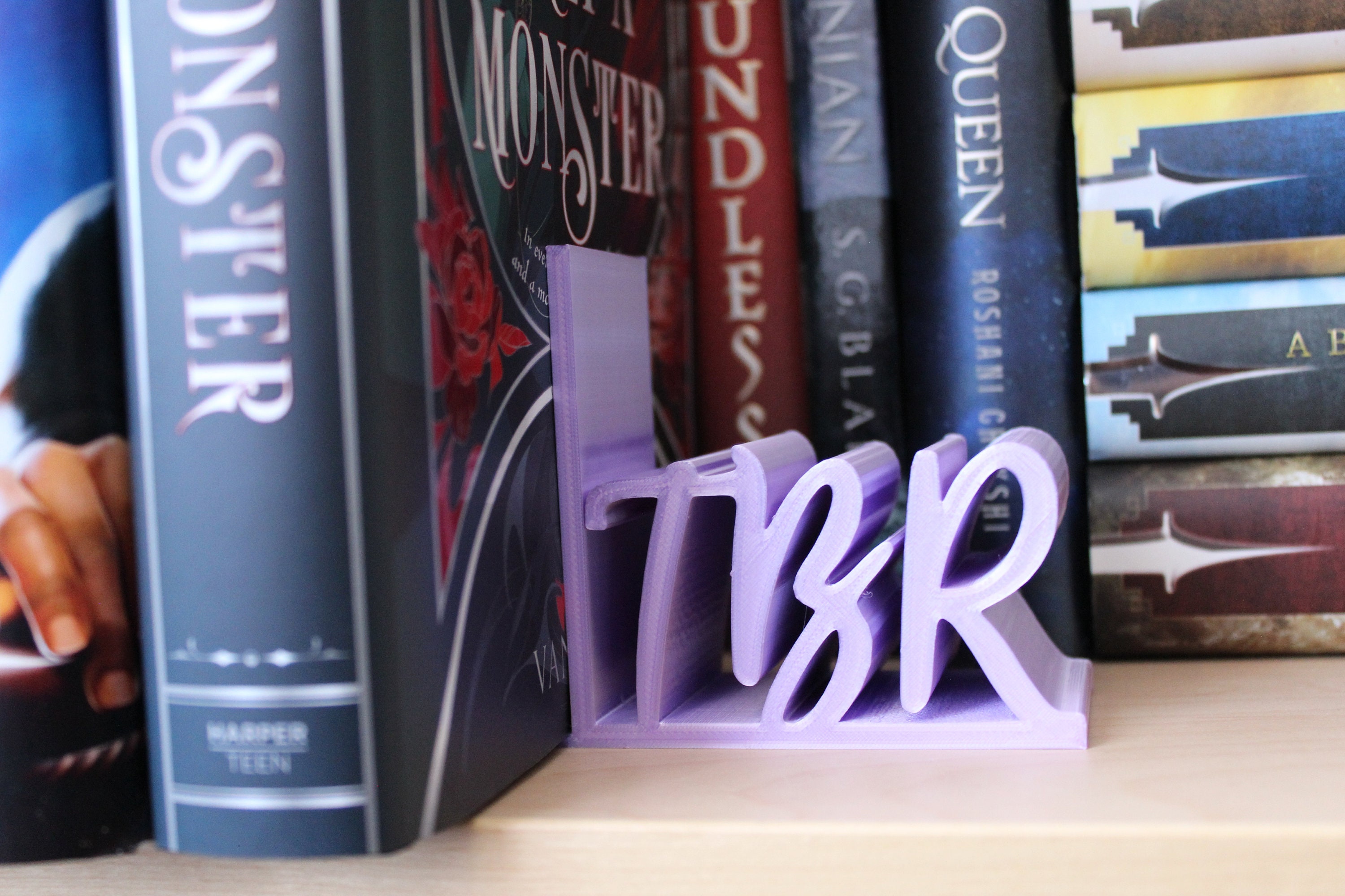 To Be Read Bookends TBR 3D Printed Book Ends Book Etsy