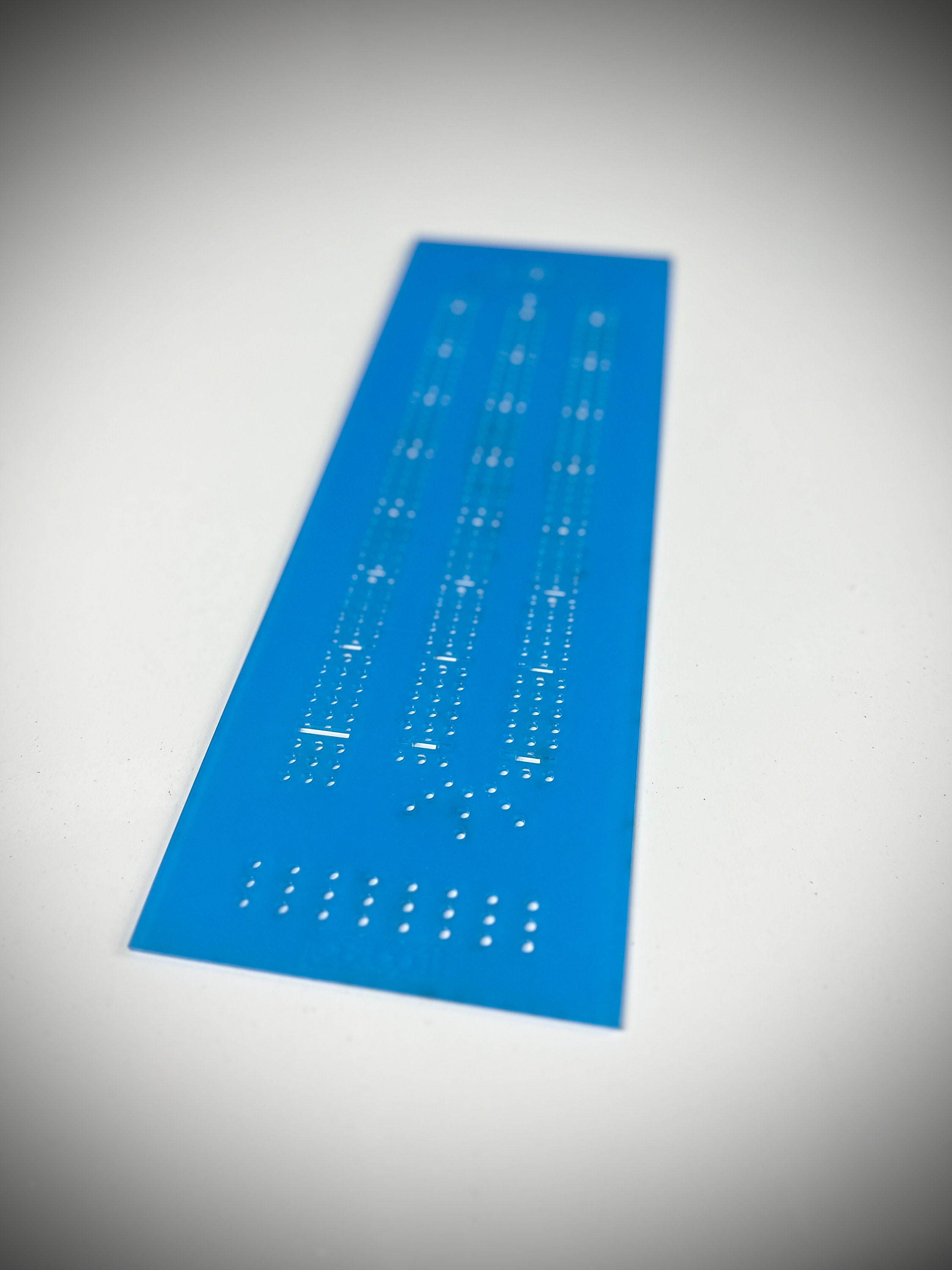 Cribbage Board Router Template Classic Rectangle Etsy