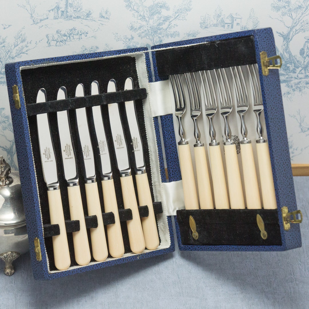 Mappin & b Afternoon Tea Cutlery Set in Original Box Circa Etsy