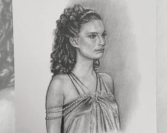 Padme Graphite Art Prints!! // Revenge of the Sith // FanArt // Star Wars // Padme Amidala // Prequels