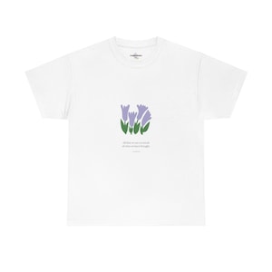 Boeddha Quote Organic Cotton Manifestation Tee