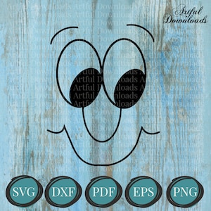 Smile Face SVG, Smiles SVG, Happy SVG, Funny Smile Svg, Svg Files for Cricut, Smiley Face Svg, Smiling Svg, Happy Face Svg, Silhouette Svg