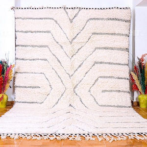 Beni ourain rug - Custom Moroccan rug - Handmade rug - Beni ourain rug - Custom rug - Handmade rug - Morocco rug - Moroccan Berber rug