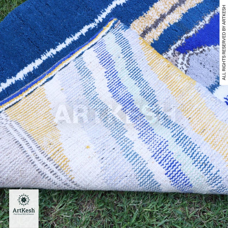 Moroccan Rug Handmade Berber Rug Custom Area Rug Berber Rug Brick Rug