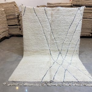 Beni ourain rug - Custom Moroccan rug - Handmade rug - Beni ourain rug - Custom rug - Handmade rug - Morocco rug - Moroccan Berber rug