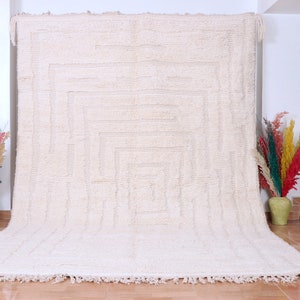 Beni ourain rug - Custom Moroccan rug - Handmade rug - Beni ourain rug - Custom rug - Handmade rug - Morocco rug - Moroccan Berber rug