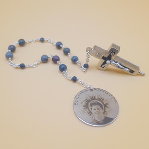 Chapelet Saint Carlos acutis, Coroncina di San Carlos acutis, saphir