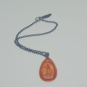 Archangel Necklace - St Raphael Archangel Necklace, Archangel Raphael pendant, St Raphael Wing Necklace