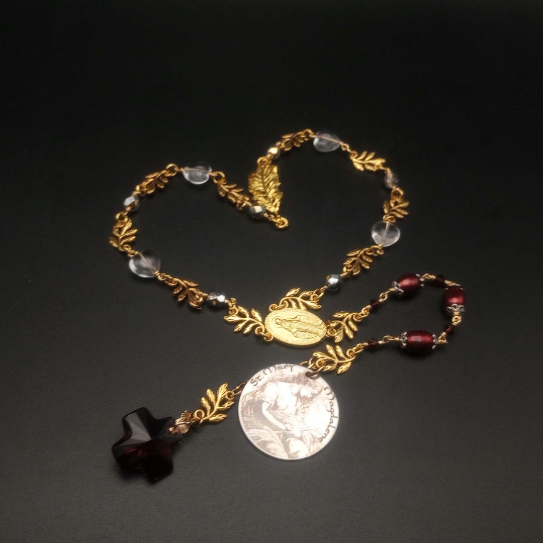 Chaplet St Mary Magdalene Chaplet Chapelet De Ste Marie Madeleine