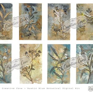 Rustic Blue Botanical Kit #2