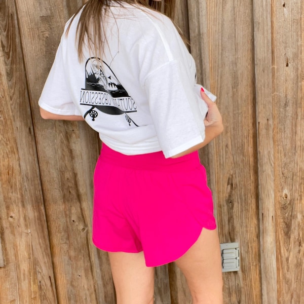 Hot Pink Running Shorts