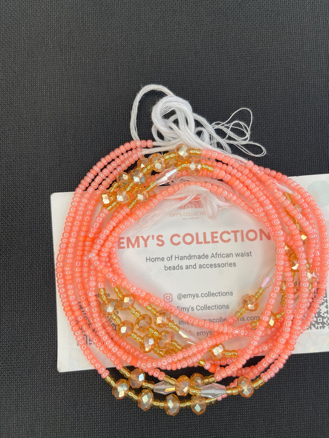 African Waist Beads Tie on Waist Beads High Quality Waist Beads-belly