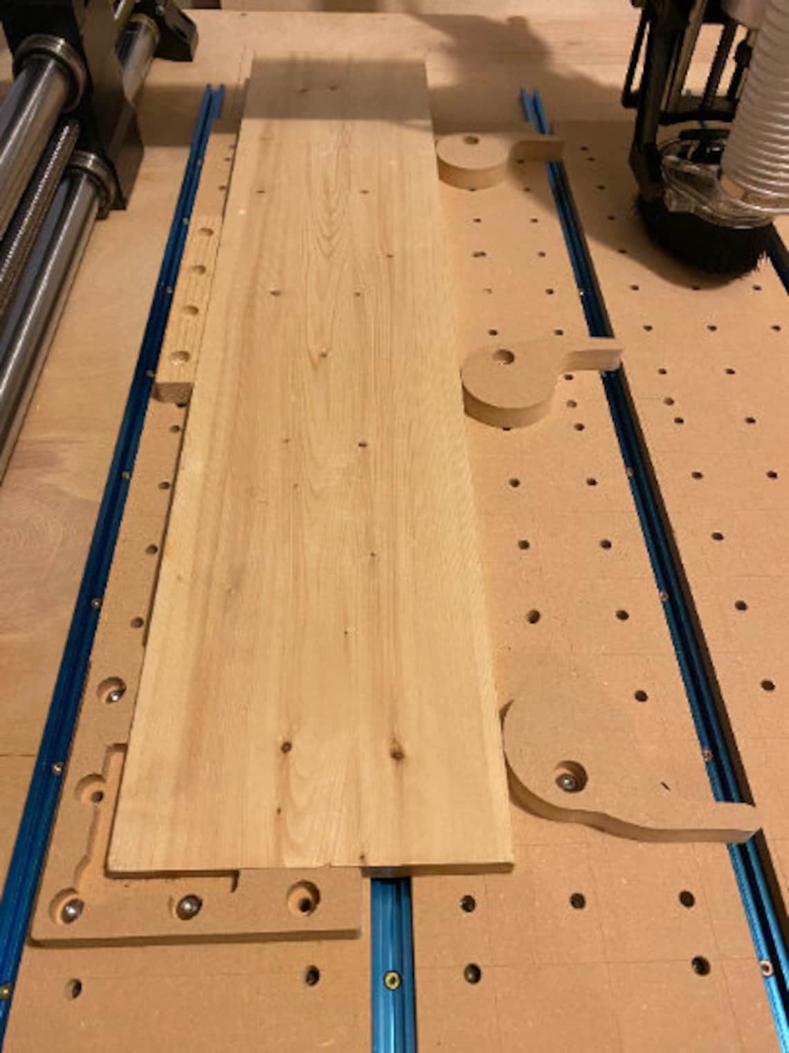 CNC Hold Down Clamps and Cams, Straight and Corner Brackets for