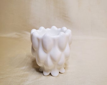 Fostoria Frisco Milk Glass Toothpick Holder