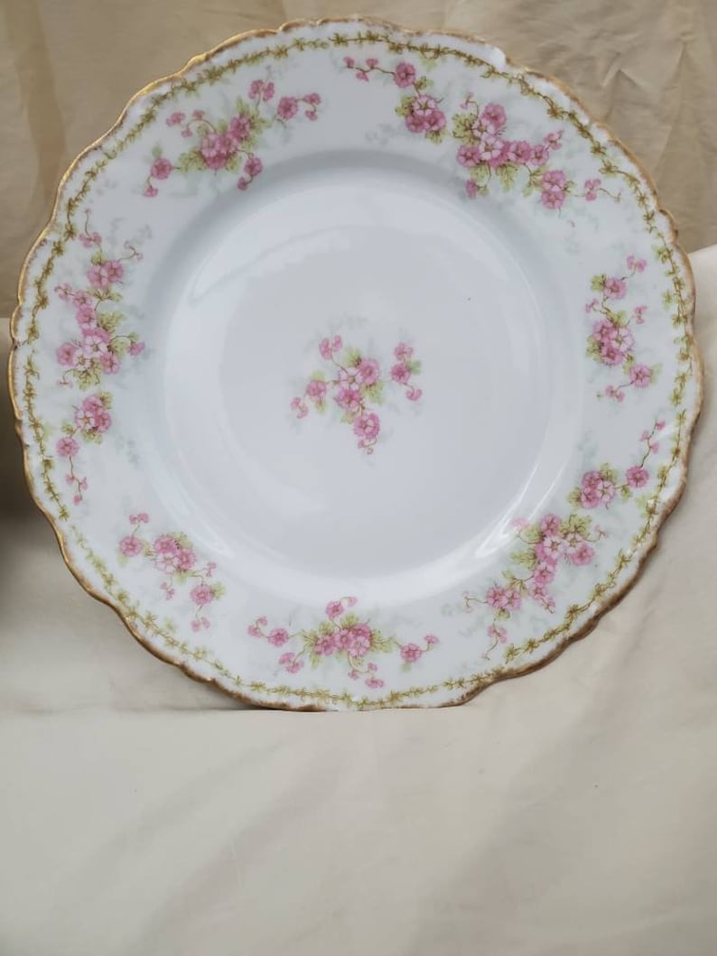 Elite Works Limoges France Plate W/ Gold Trim Etsy