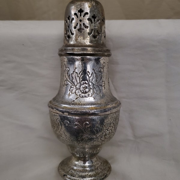 Vintage Silver Plated Sugar Shaker