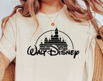 Retro Walt Disney Shirt / Disney Castle Shirt / Disneyland Shirts / Disney World Shirt / Family Trip Shirt