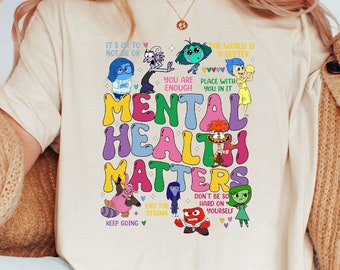 Mental Health Matter Shirt / Disney Inside Out Shirt / Core Memory Shirt / Inclusion Shirt Shirt / Speech Therapy Shirt / Emotions Shirt