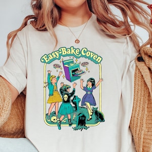 Retro Halloween Shirt, Easy Bake Coven Halloween Shirt, Retro Halloween 90s, Halloween Family Shirt, Horror Movie, Halloween Gifts