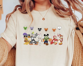 Disney Halloween Shirt / Mickey and Friends Halloween Shirt / Matching Halloween Shirts / Halloween Disneyland Vacation / Spooky Season Tees