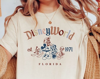 Disney World Florida Shirt / Disneyworld Est.1971 Shirt / Disney Trip Shirt / Matching Disney Vacation Shirt / Mickey and Friends Shirt