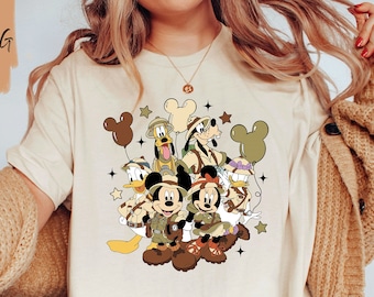 Disney Animal Kingdom Shirt / Disney Safari Shirt / Mickey and Friends Shirt / Matching Animal Kingdom Shirts / Disney Wild Life