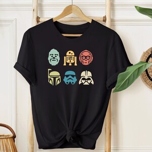 Star Wars Characters Shirt / Disney Galaxy's Edge Shirt / DWD Shirts / Star Wars Kids Shirt / Disney Matching Shirts
